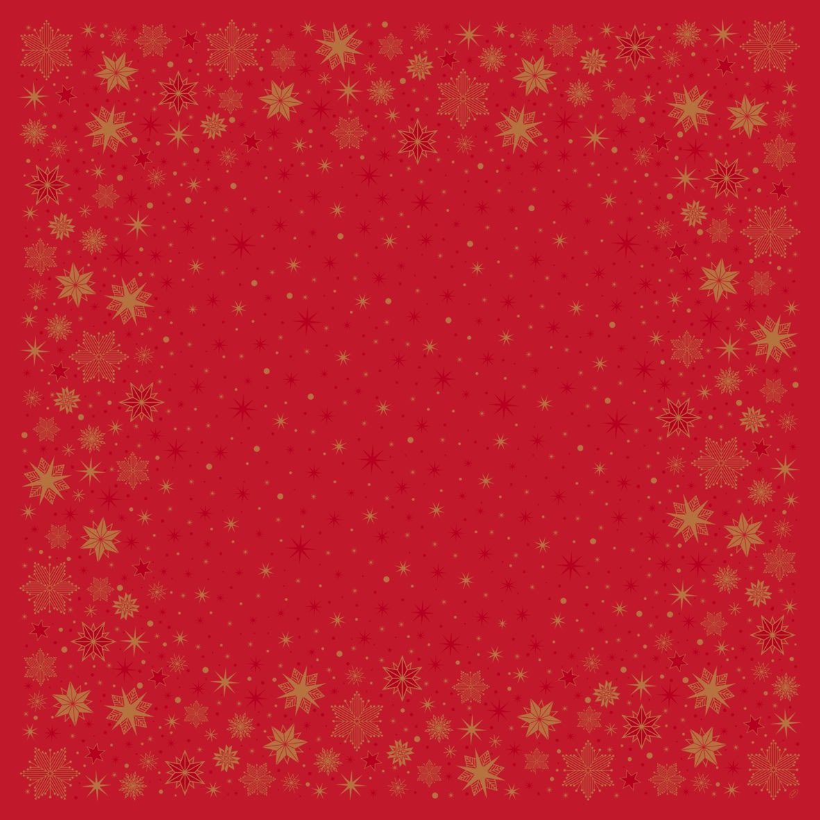 Dunicel Stikdug, 84x84 cm, Stargazing Red, 20 stk.