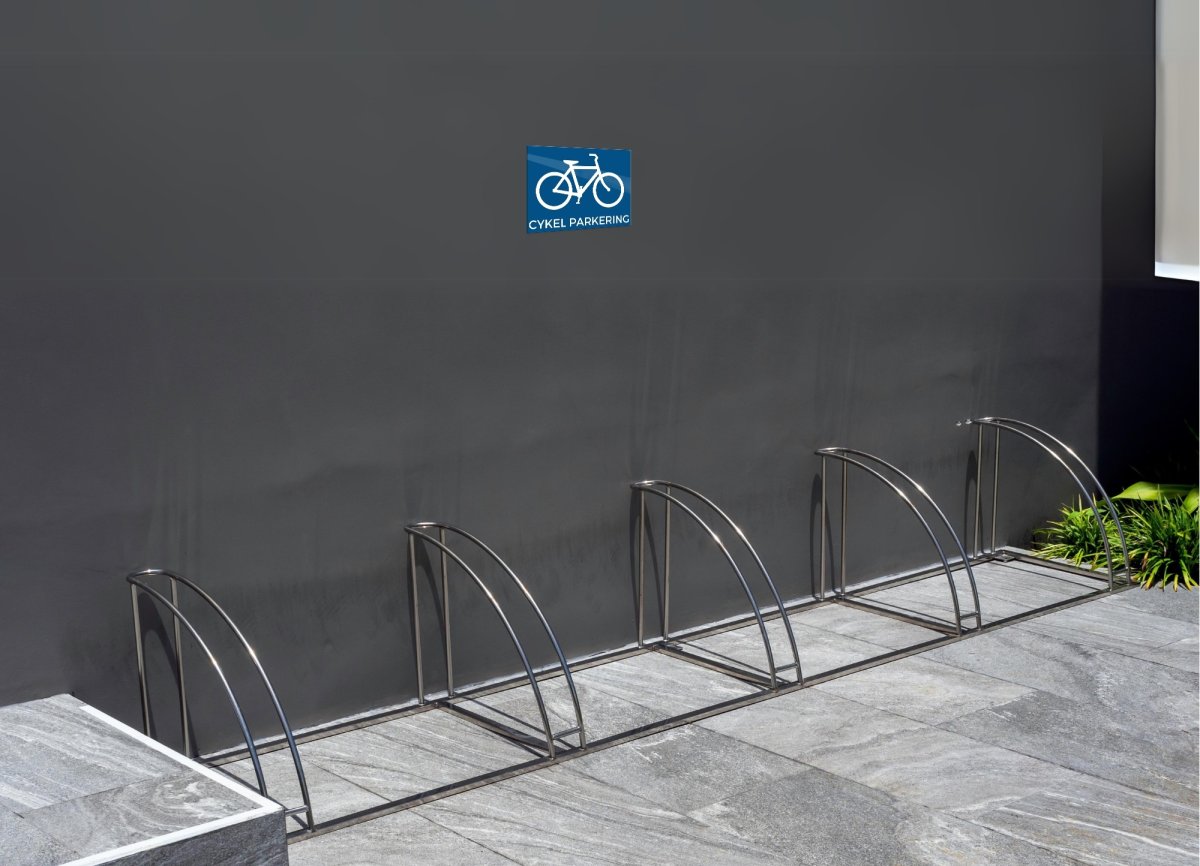 Skilt | Cykel parkering | 18x13 cm