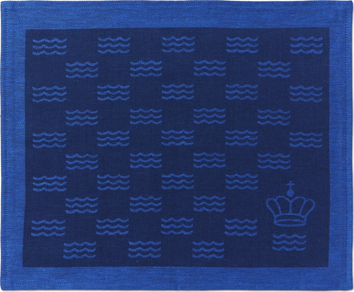 Royal Copenhagen Waves Dækkeservietter, blå, 2stk