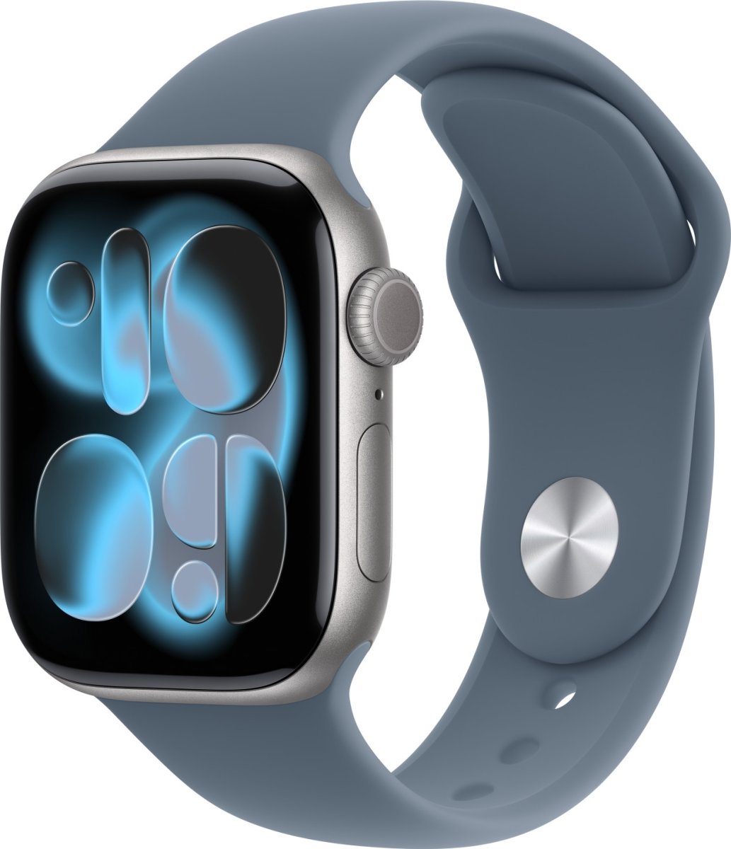 Apple Sportsrem, stålblå, 42 mm - M/L