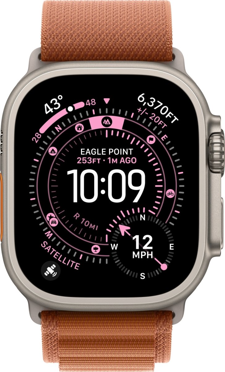Apple Alpin-loop, terrakotta, 49 mm - Large