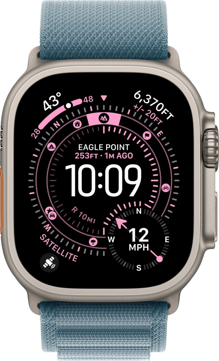 Apple Alpin-Loop, lyseblå, 49 mm - Medium