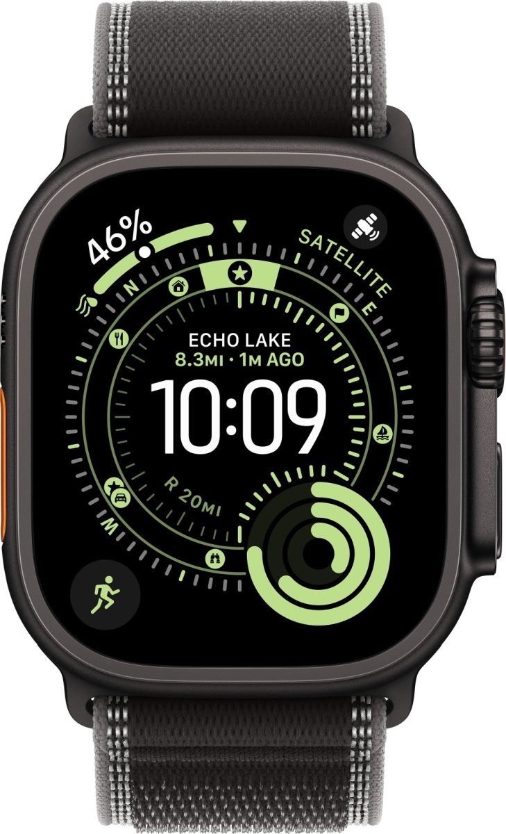 Apple Trail-Loop, sort, 49 mm - S/M