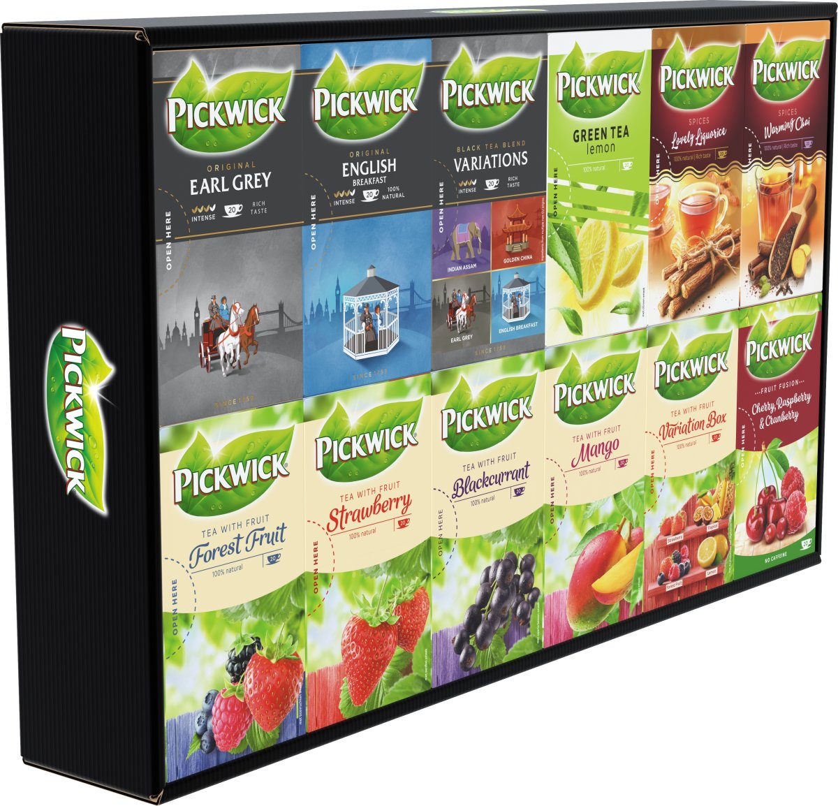 Pickwick top 12 te, 12x20 breve