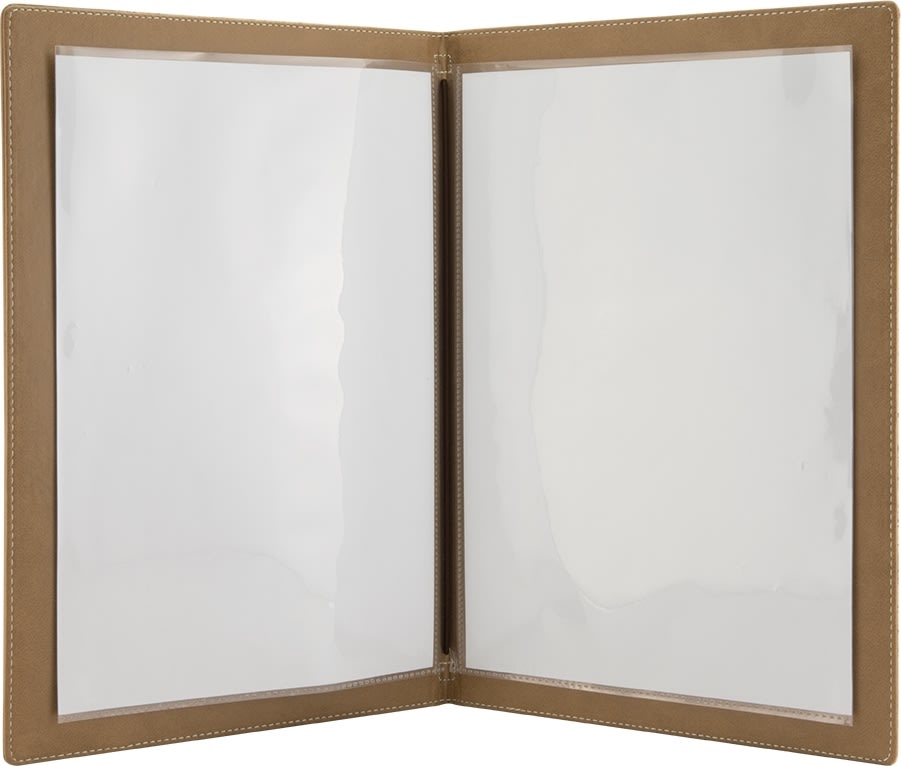 Securit Design Menukort | A4 | Kork | Logo