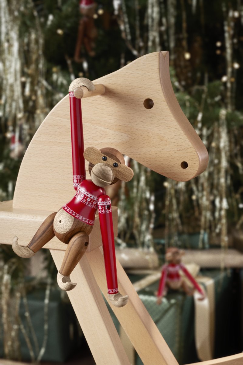 Kay Bojesen Abe m/Julesweater, lille, teak