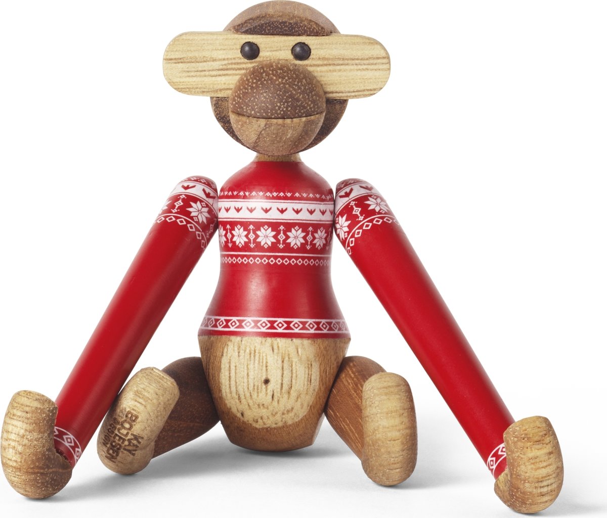 Kay Bojesen Mini Abe m/Julesweater, teak