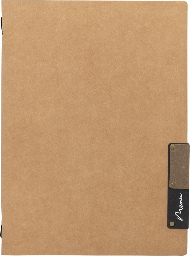 Securit Nature Menukort | A4 | Beige | Logo