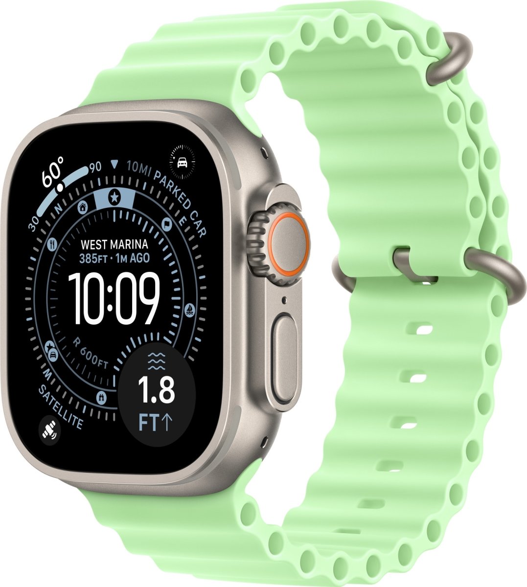 Apple Forlænger til Ocean-rem, 49 mm - Titanium