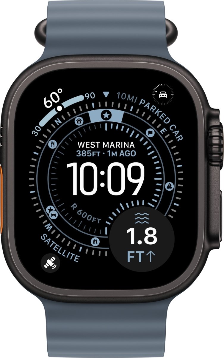 Apple Forlænger til Ocean-rem, Stålblå, 49 mm