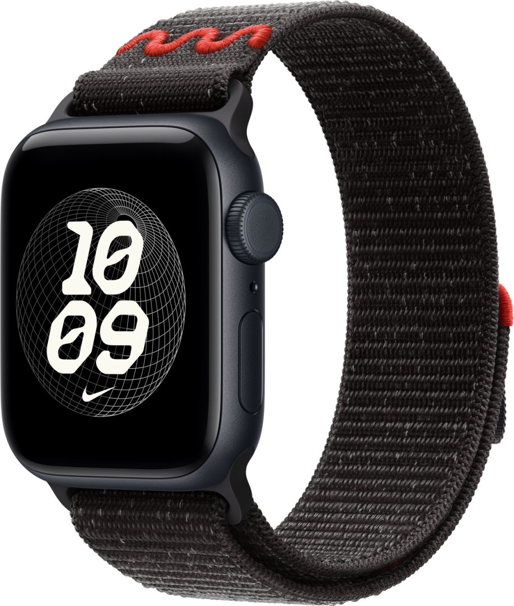 Nike Sport-Loop, midnatssort, 40 mm