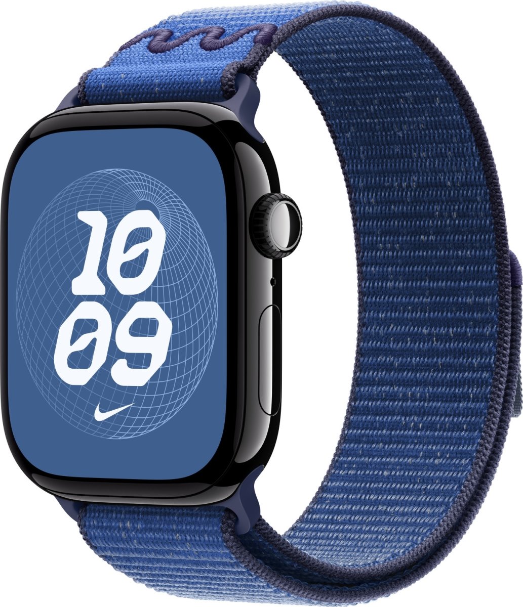 Nike Sport-Loop, Blå, 46 mm