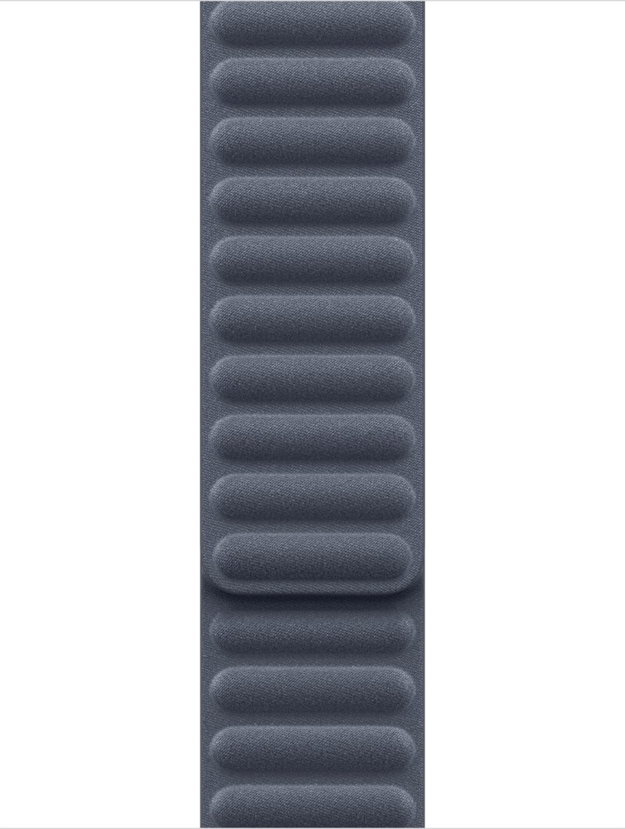 Apple Magnetisk ledrem, blå, 42 mm - M/L