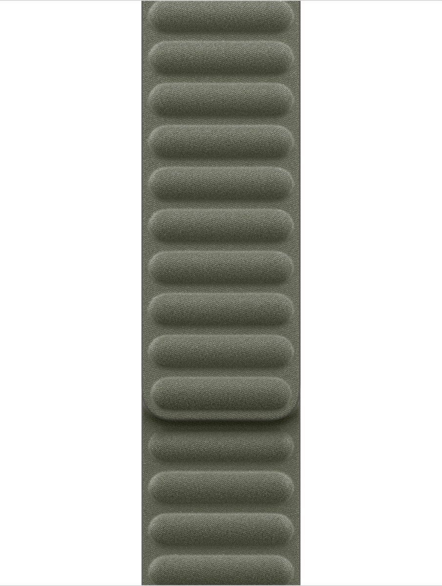 Apple Magnetisk Ledrem, Salviegrå, 42 - S/M