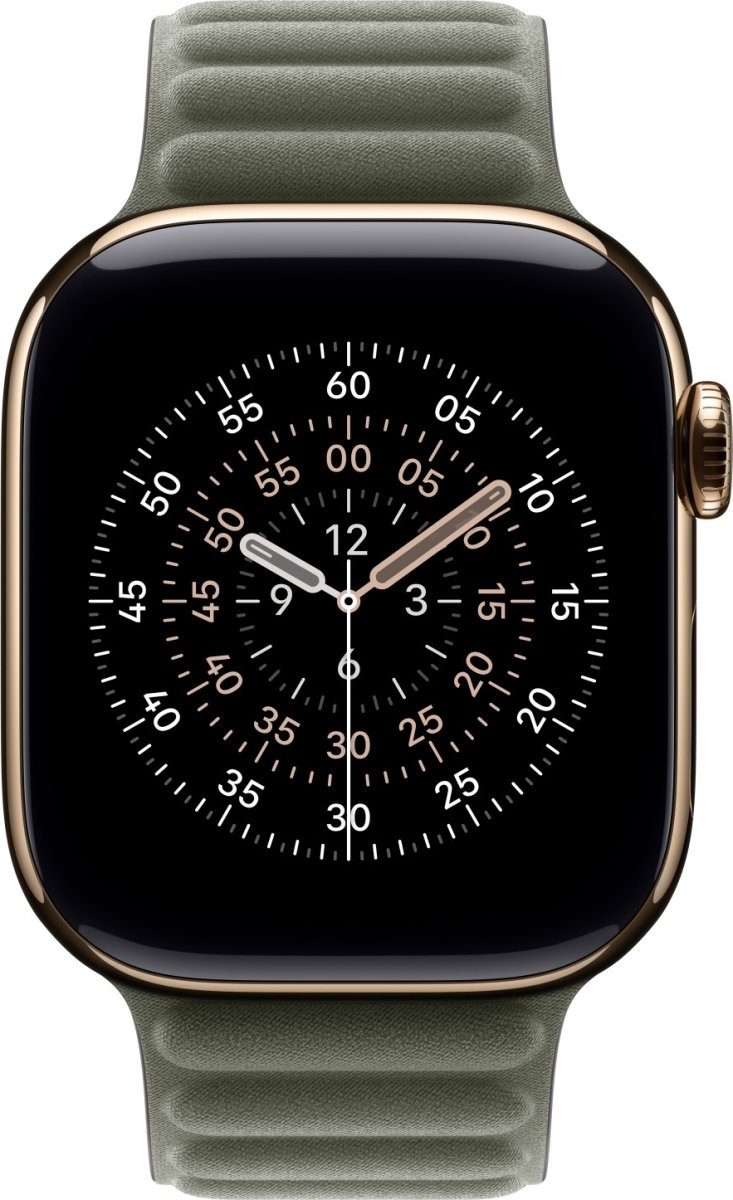 Apple Magnetisk Ledrem, Salviegrå, 42 - S/M