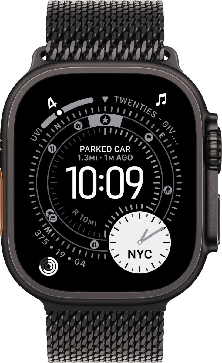 Apple Milanorem, 49 mm, small - Titanium