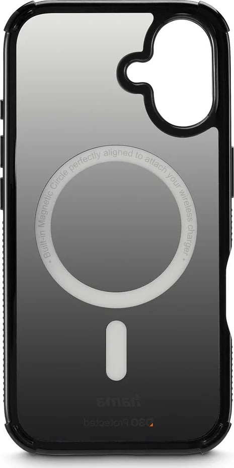Hama Mobilcover Protect iPhone 17 MagCase, Sort
