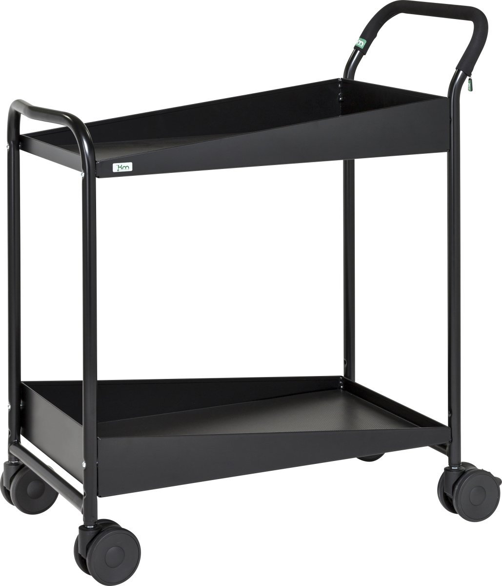 Elegance rullebord, 866x503x980, 150 kg, sort