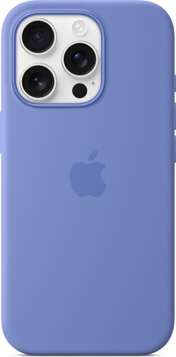 Apple iPhone 16 Pro silikone cover, blåviolet