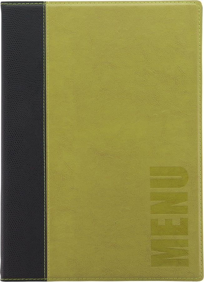 Securit Trendy Menukort | A4 | Grøn | Logo | 20st