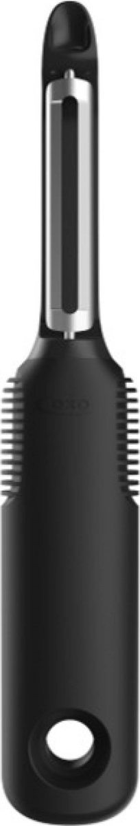 OXO Skrællekniv med vippeblad, silikone/stål
