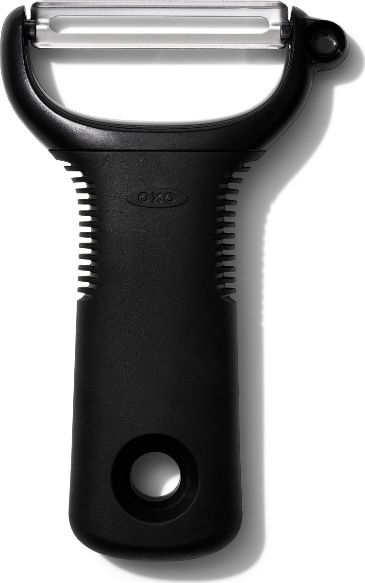 OXO Y-Skrællekniv med vippeblad, silikone/stål