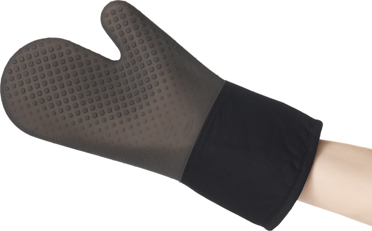 OXO Ovnhandske, silikone, sort