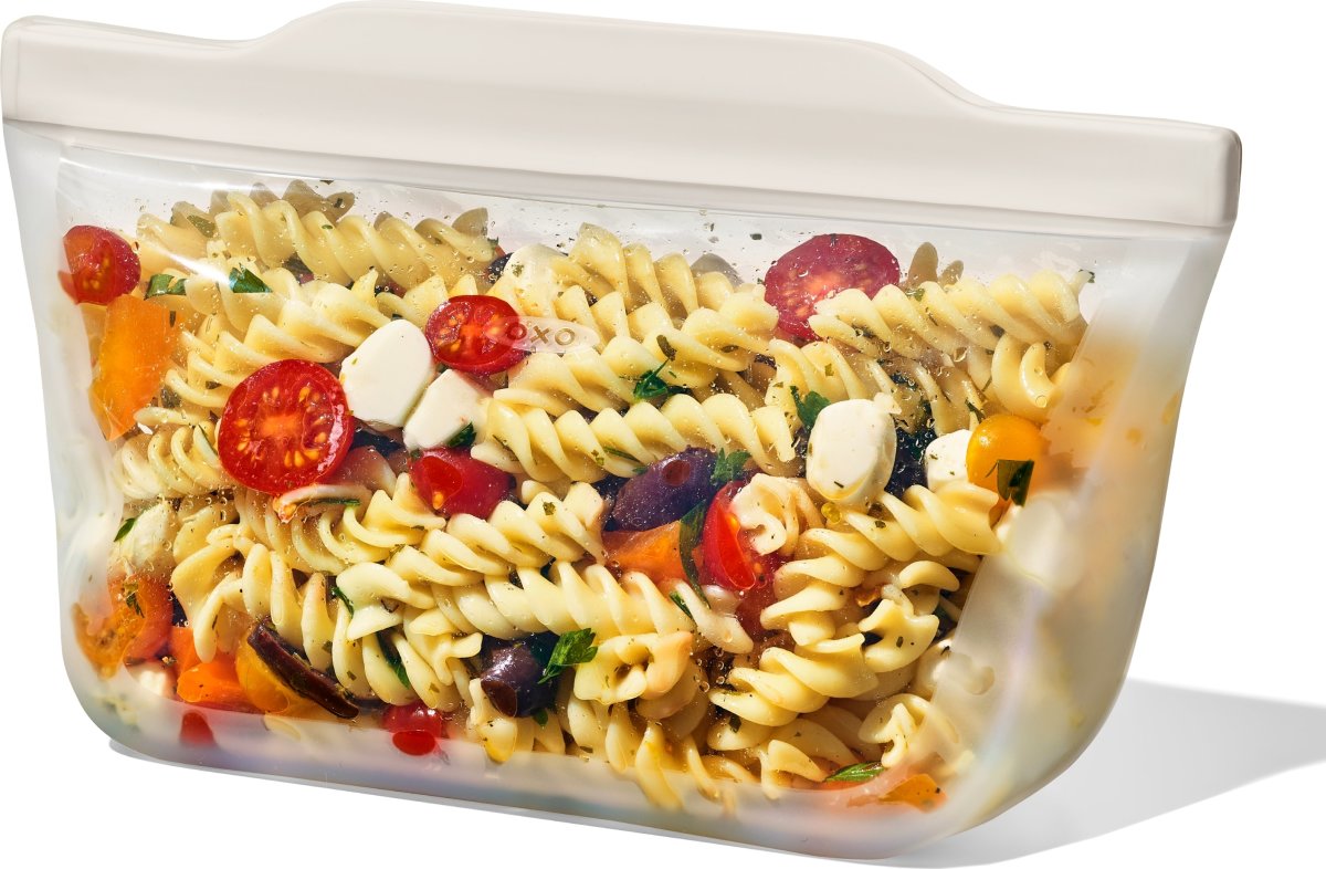 OXO Stand-Up silikone pose, mellem, 946 ml.