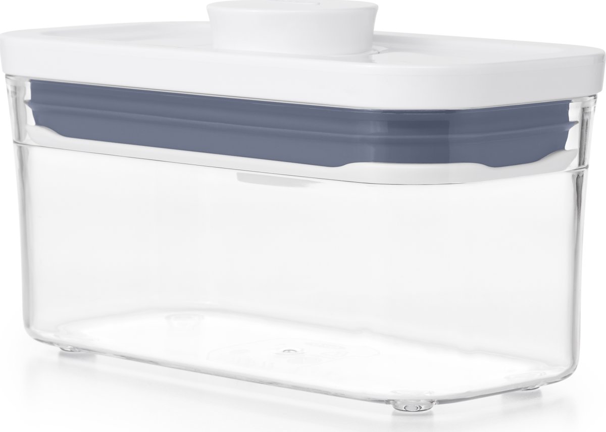 OXO POP Opbevaringsboks, smal rektangulær, 0,4 L.