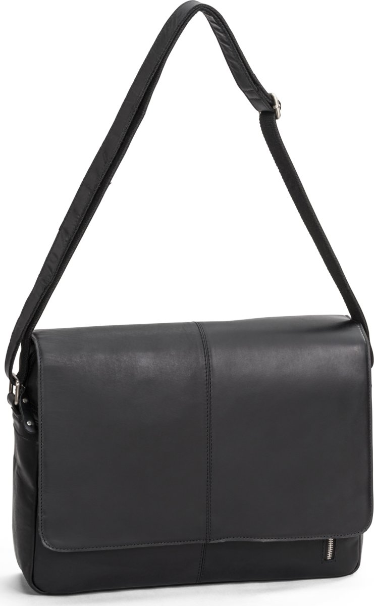 Carlobolaget Florens Skuldertaske, 15,6", sort