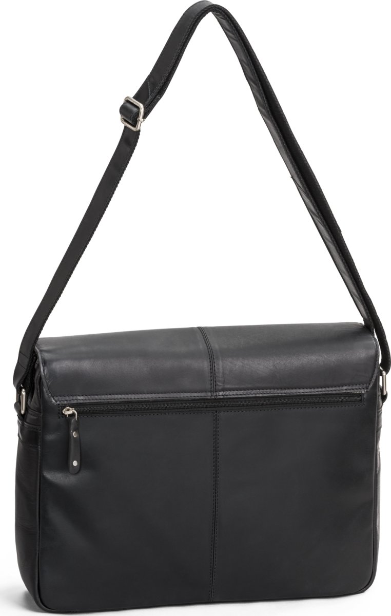 Carlobolaget Florens Skuldertaske, 15,6", sort