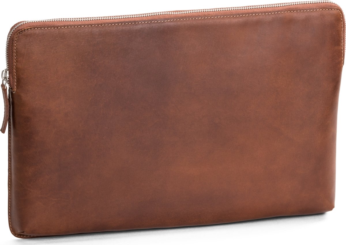 Carlobolaget Florens Computeretui, 15", cognac