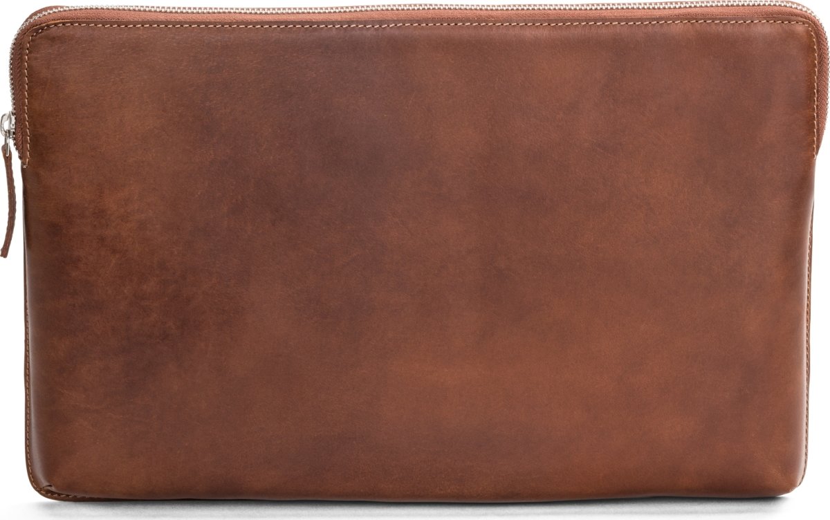 Carlobolaget Florens Computeretui, 15", cognac