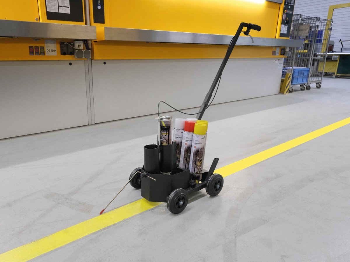 Duraline EasyTrack gulvmarkeringsvogn