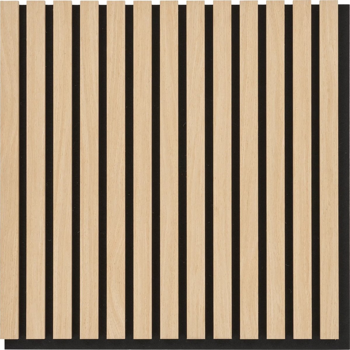 Form akustikpanel, 52x52x2,5 cm, finer/egetræslook
