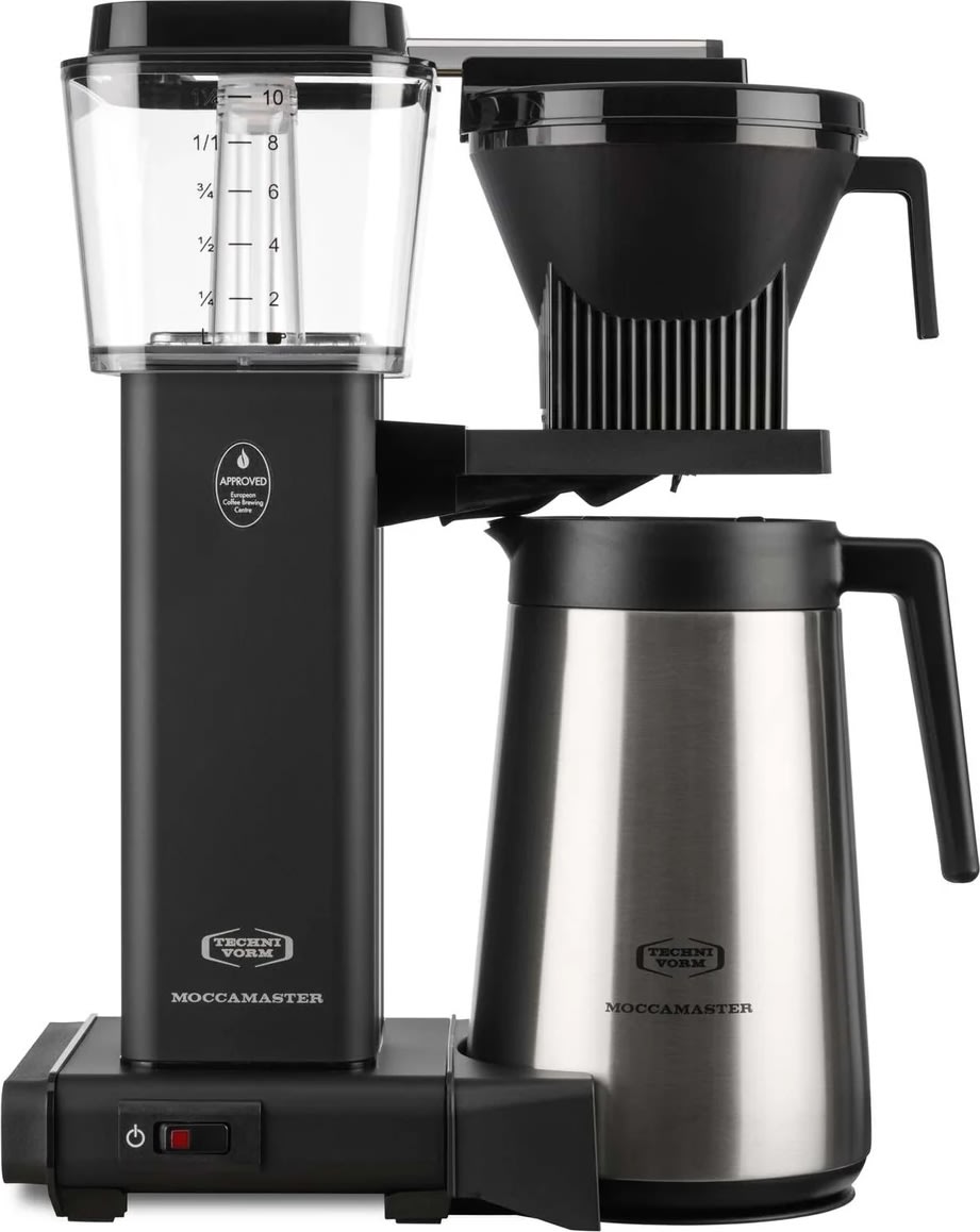 Moccamaster Automatic Thermo Kaffemaskine, sort