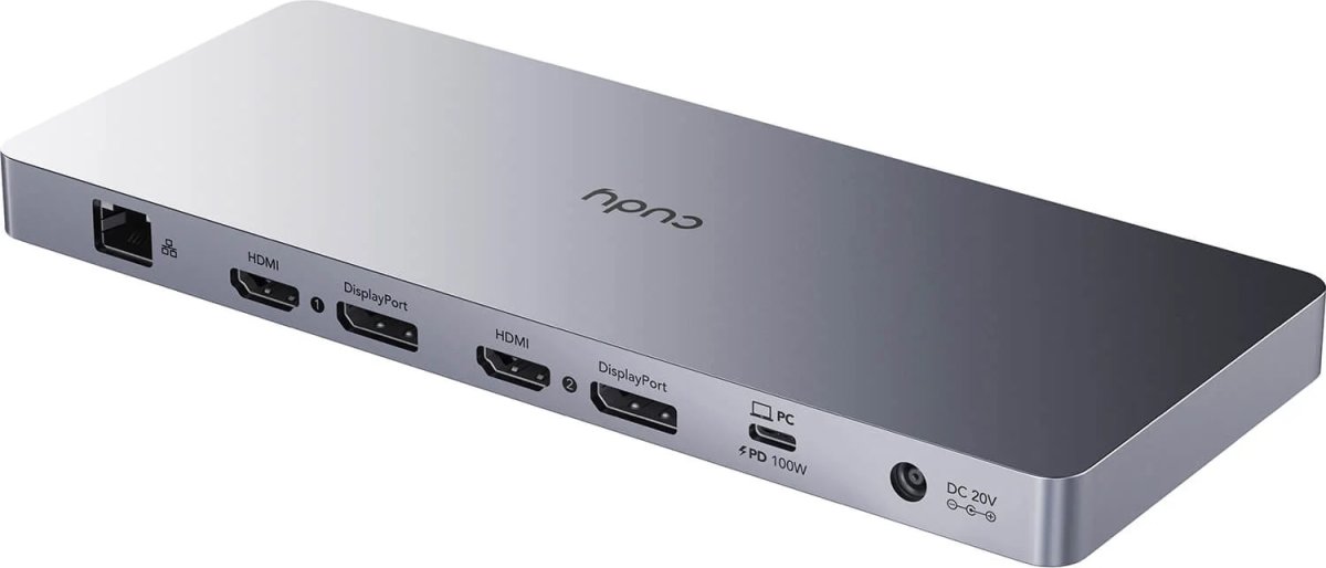 CUDY Dockingstation CS700 10Gbps USB-C Dual 4K