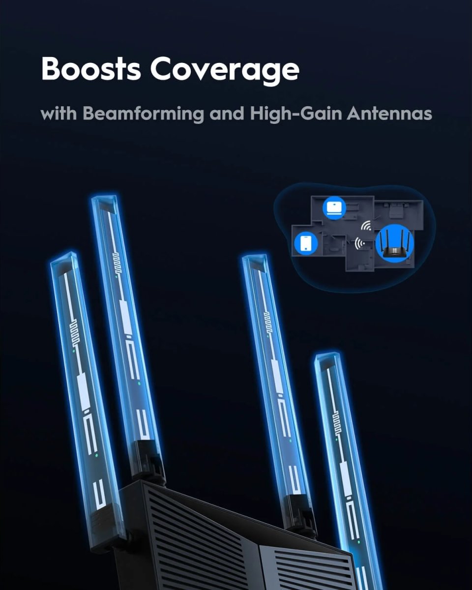 CUDY Wi-Fi Router WR3600, WF7, BE3600 Gigabit Mesh
