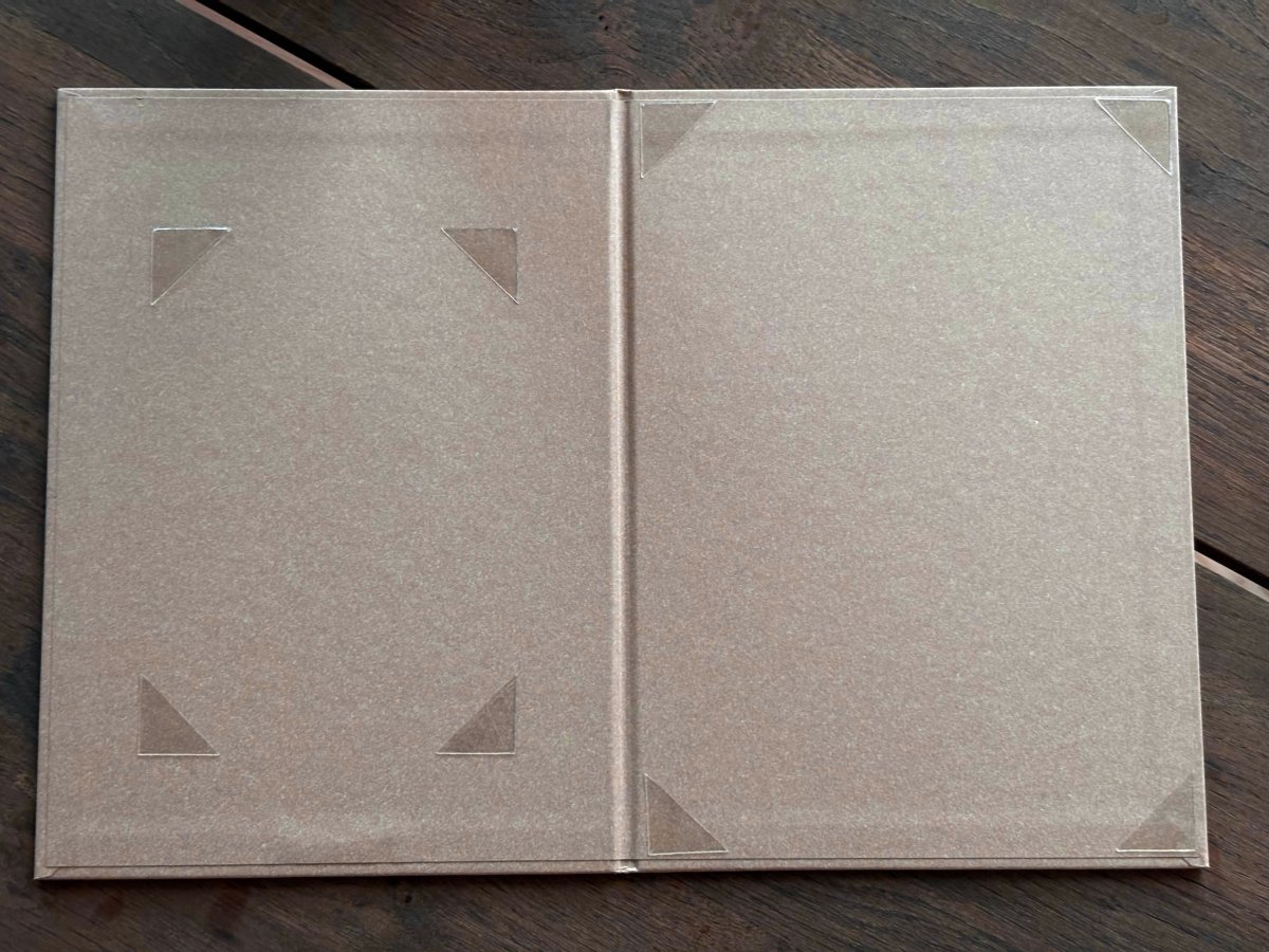 Menu omslag | A4 | Natur | Logo