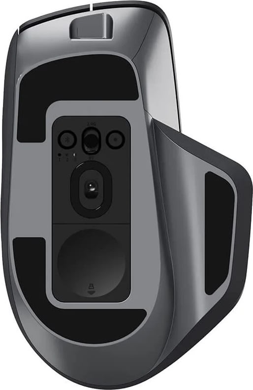 RAPOO Mus, MT760L, Trådløs, Multi-Mode, Mørkegrå
