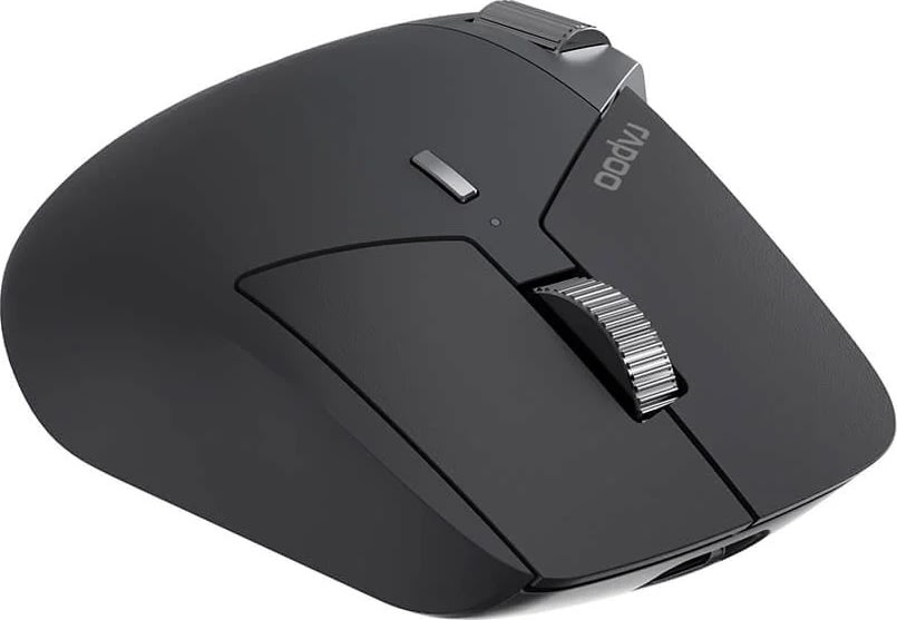 RAPOO Mus, MT760L, Trådløs, Multi-Mode, Mørkegrå