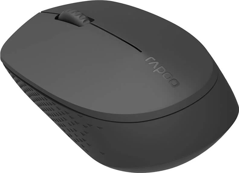 RAPOO Mus M100 Lydløs, Trådløs, Multi-Mode, grå