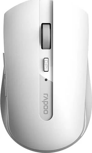 RAPOO Mouse 7200M, Trådløs, Multi-Mode, Hvid