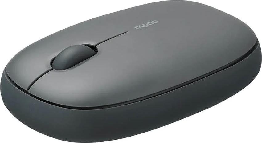 RAPOO Mus M660 lydløs, Trådløs, Multi-Mode, Grå