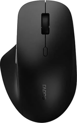 RAPOO Mus M50 Plus, 2.4GHz, Trådløs, Lydløs, Sort