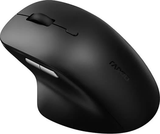 RAPOO Mus M50 Plus, 2.4GHz, Trådløs, Lydløs, Sort