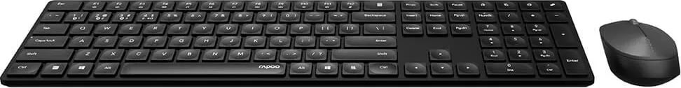 RAPOO Tastatur/Mus-Sæt 8020M, Multi-Mode, Trådløs