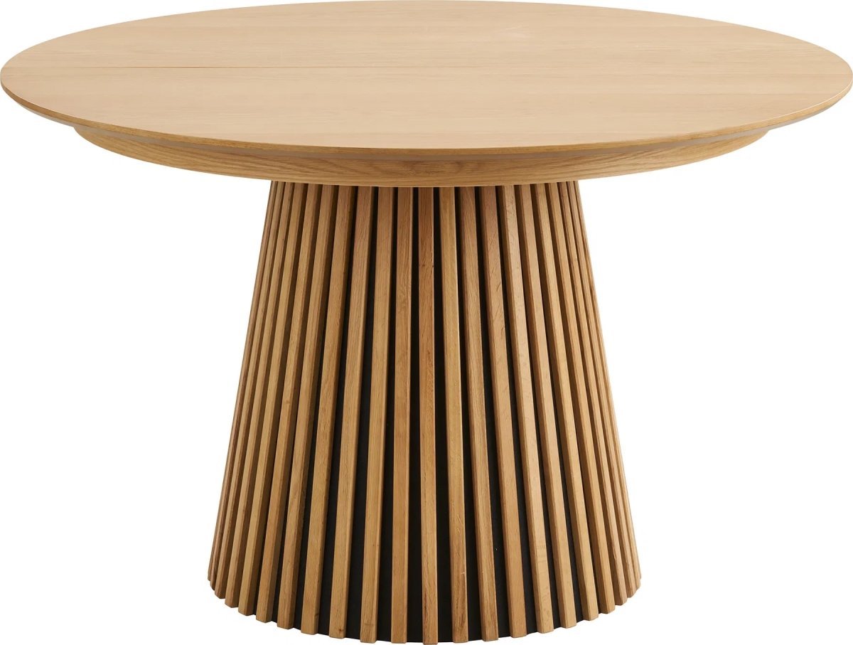 Osaka kantinebord Ø120/120-200x75 cm, egfiner