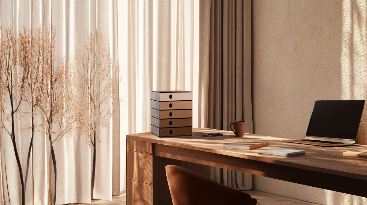 Styroval Pro Skuffekabinet | 5 skuffer | Mocca