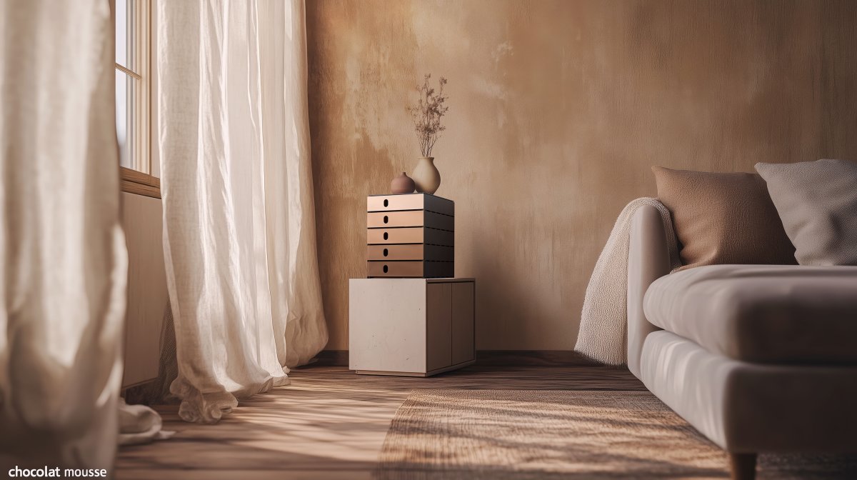 Styroval Pro Skuffekabinet | 5 skuffer | Mocca